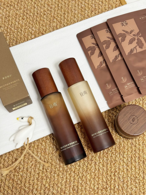 冬季抗老水乳推荐：谷雨山参水乳滋润不黏腻还促渗