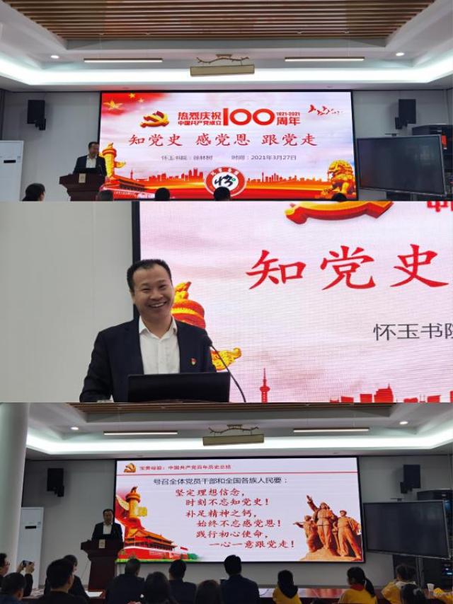 学党史缅怀革命先烈听党话传承红色基因