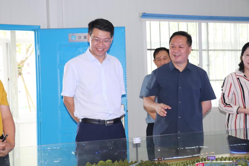 江西省副省长吴浩调研新余环城公路